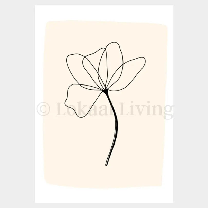 Poster Bloem (set van 10)