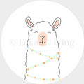 Onderzetter Alpaca - Set van 4