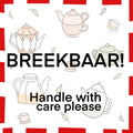Stickerset Breekbaar - set van 50 stuks