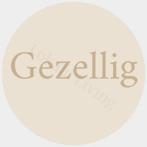 Onderzetter Gezellig - Set van 4