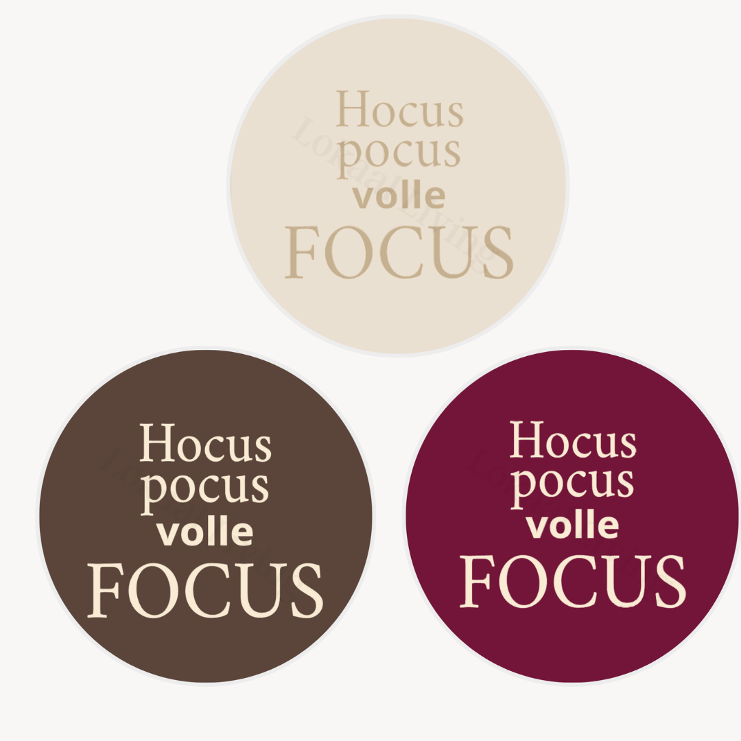 Muurcirkel Hocus Pocus - set van 2