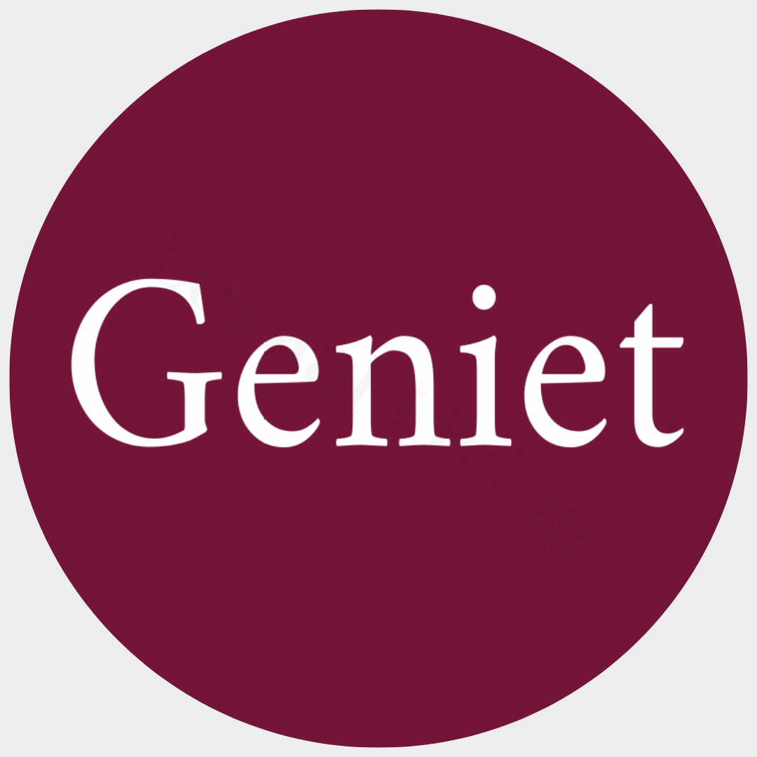 Onderzetter Geniet - Set van 4