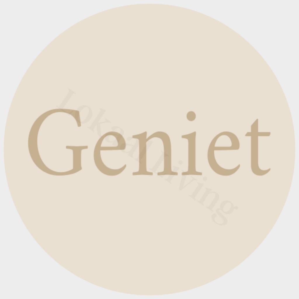 Onderzetter Geniet - Set van 4