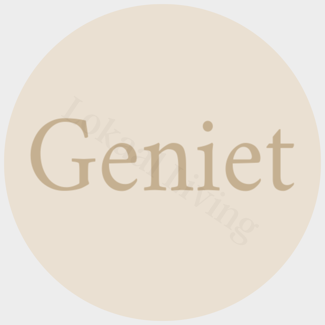 Onderzetter Geniet - Set van 4