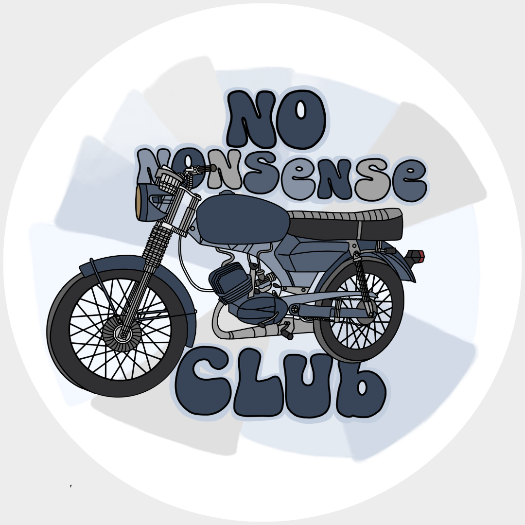 Muurcirkel No nonsense club - set van 2