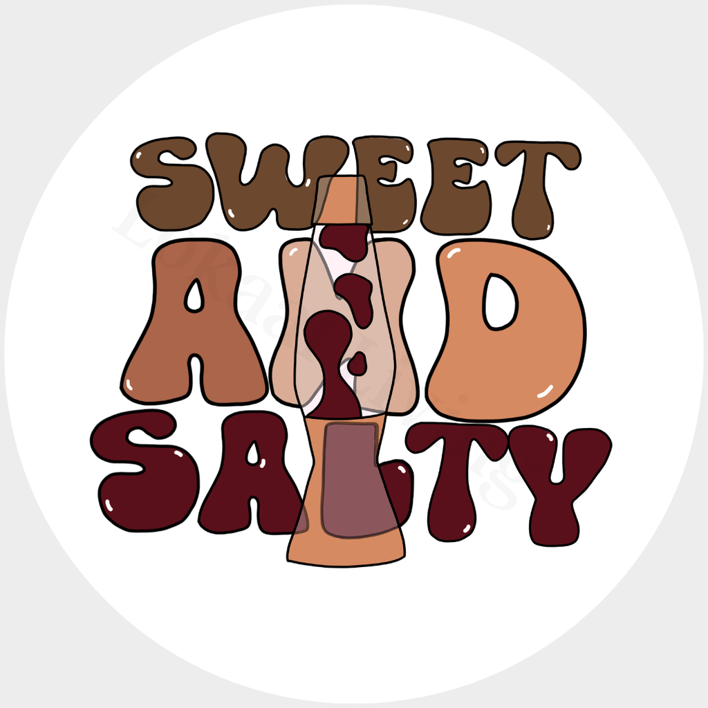 Muurcirkel Sweet and salty - set van 2