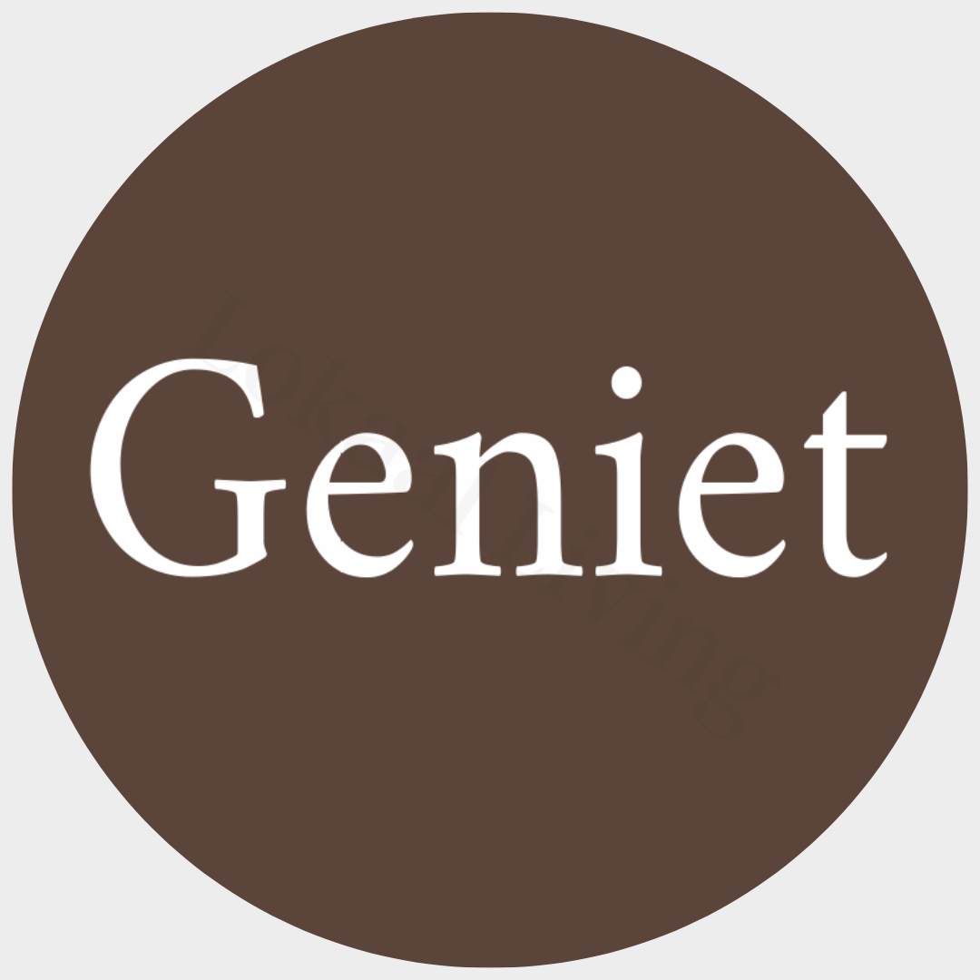 Onderzetter Geniet - Set van 4