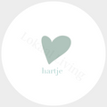 Onderzetter Hartje - Set van 4