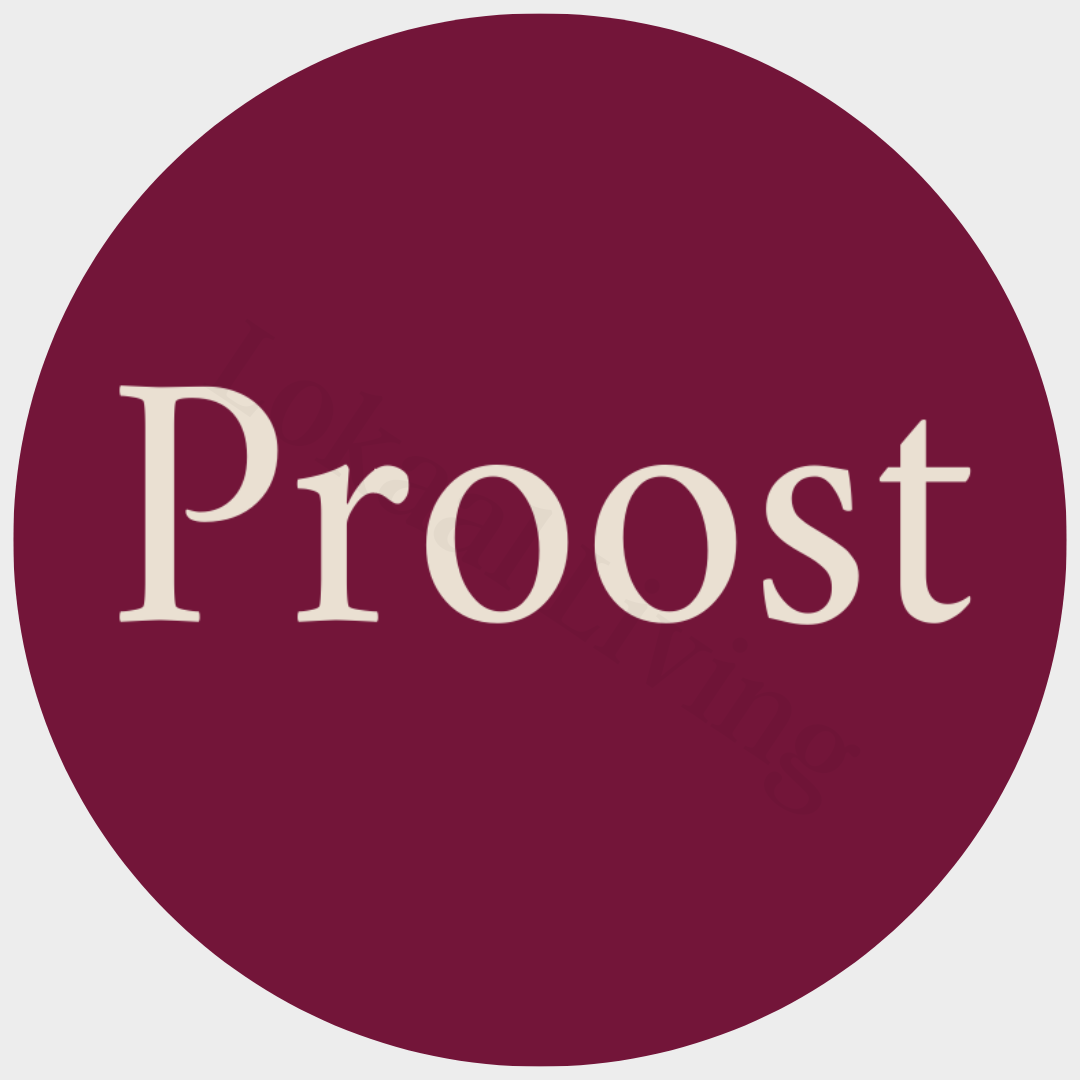 Onderzetter Proost - Set van 4