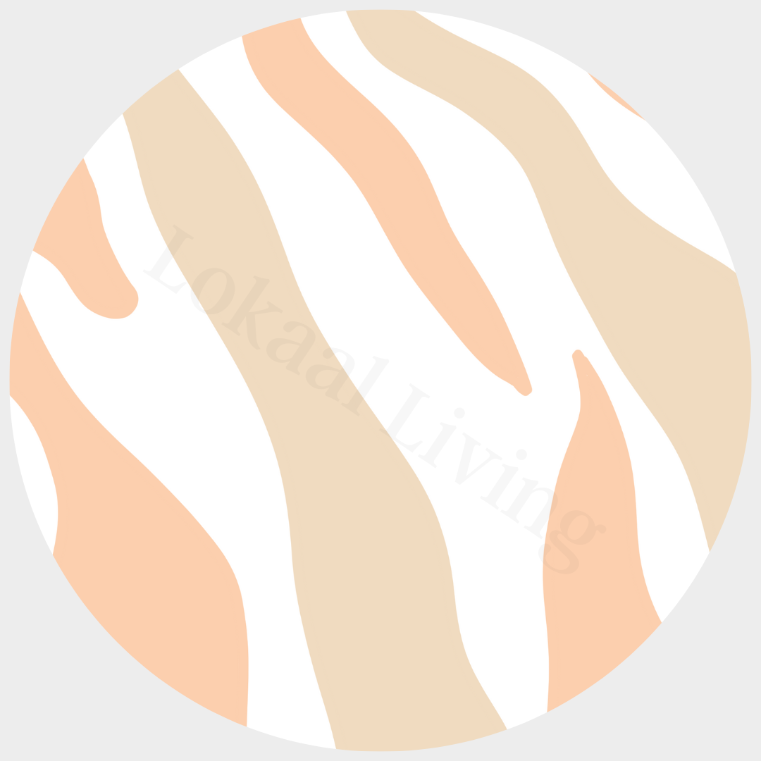 Onderzetter Zebra - Set van 4