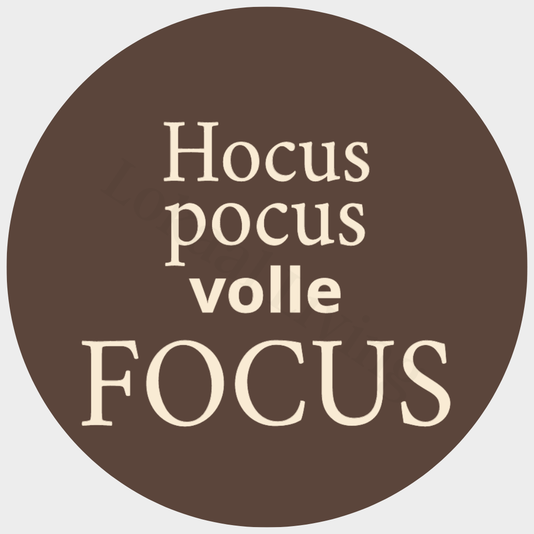 Muurcirkel Hocus Pocus - set van 2