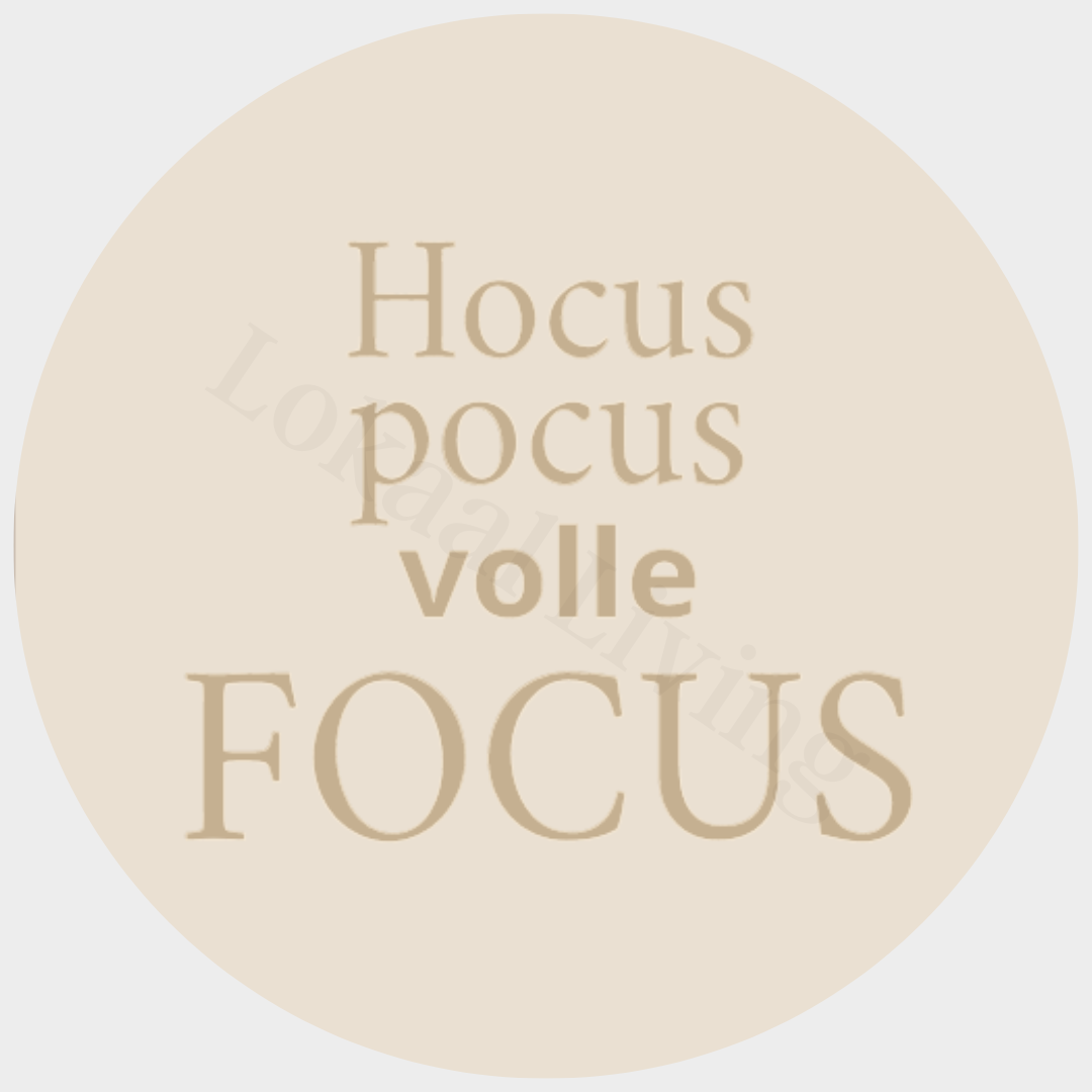 Muurcirkel Hocus Pocus - set van 2