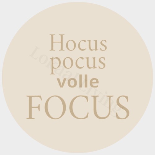 Muurcirkel Hocus Pocus - set van 2