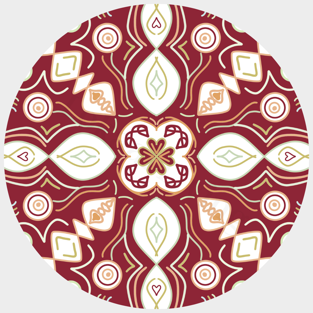 Onderzetter Meditteraans - Set van 4