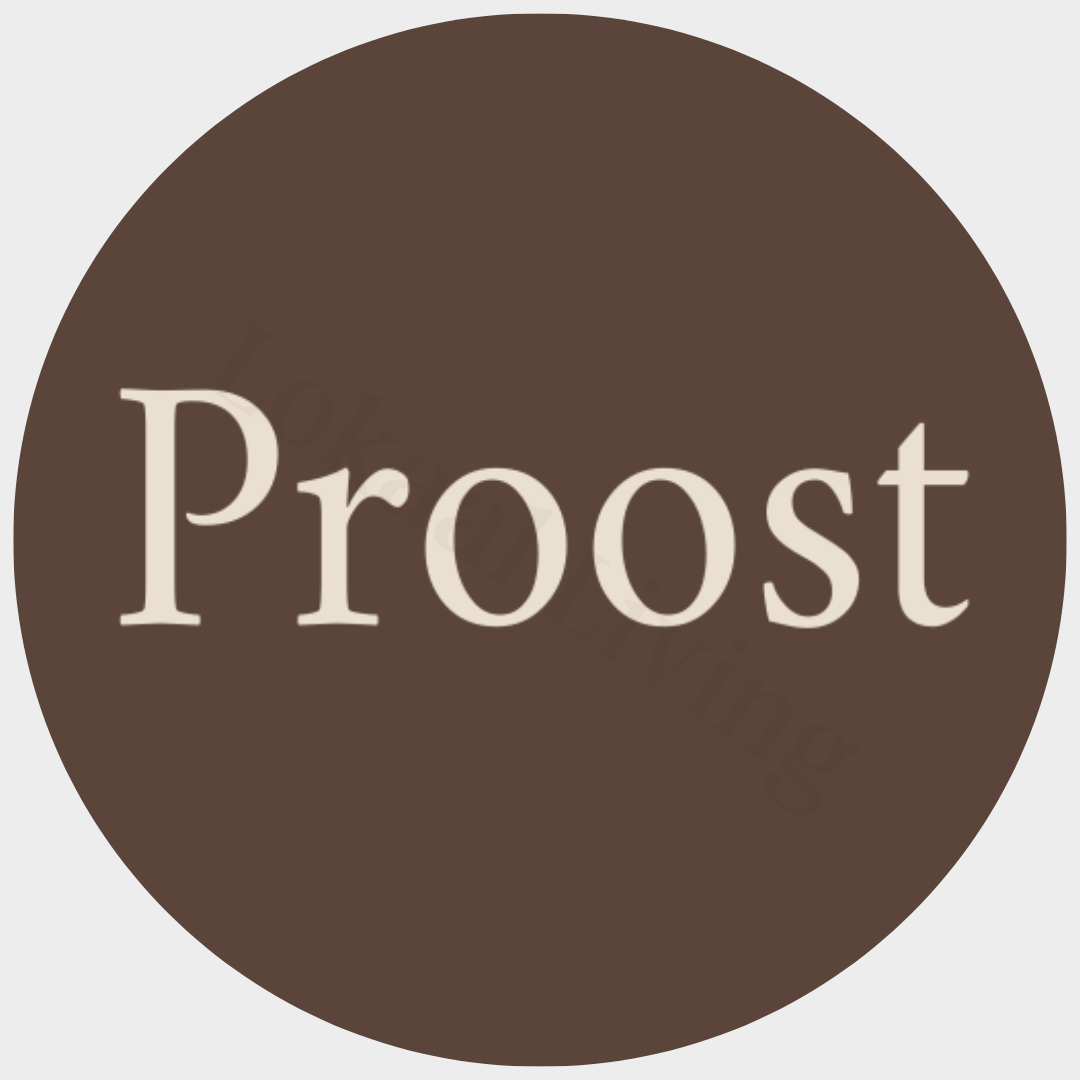 Muurcirkel Proost - set van 2