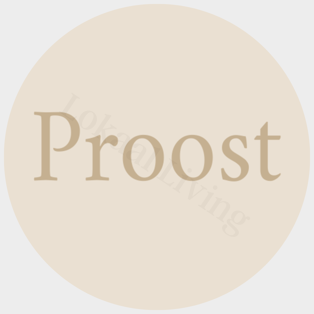 Muurcirkel Proost - set van 2