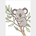 Poster Koala (set van 10)