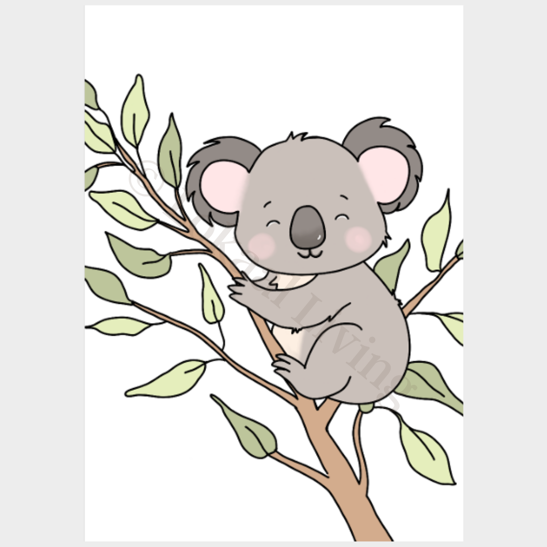 Poster Koala (set van 10)