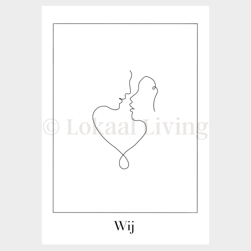 Poster Koppel (set van 10)