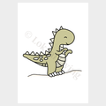 Poster T-rex (set van 10)