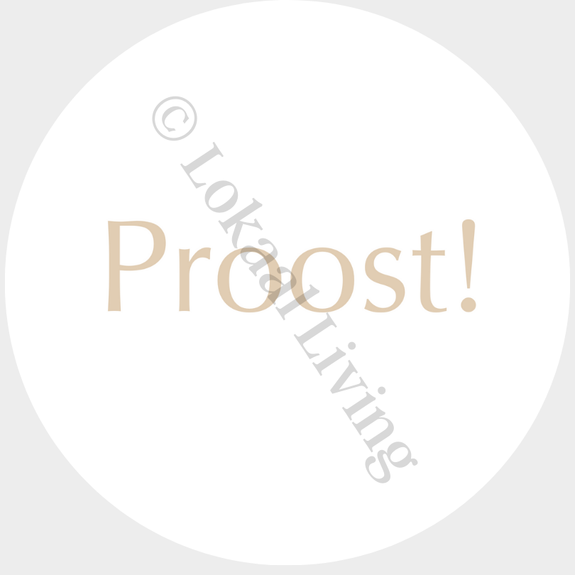Onderzetter Proost - Set van 4