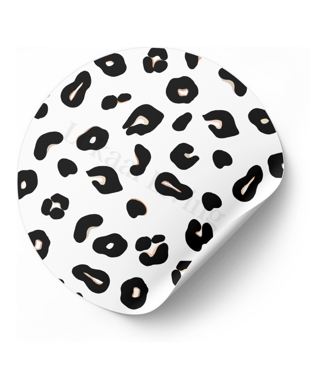 Stickerset Panterprint - set van 50 stuks