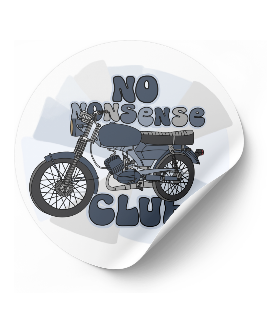 Stickerset No nonsense club - set van 50 stuks