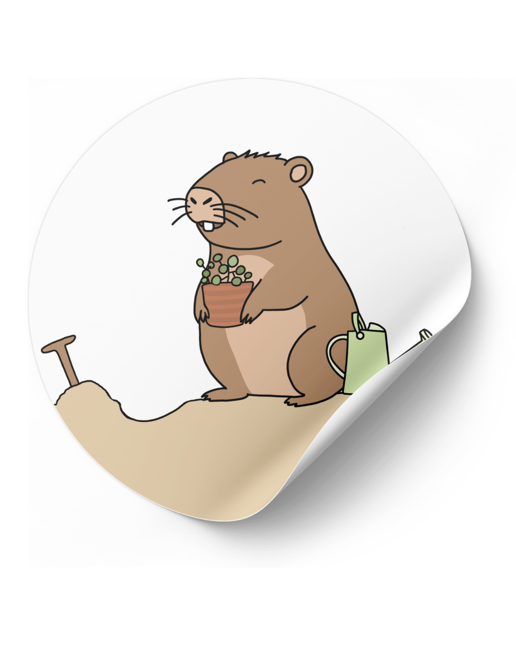 Stickerset Capibara - set van 50 stuks