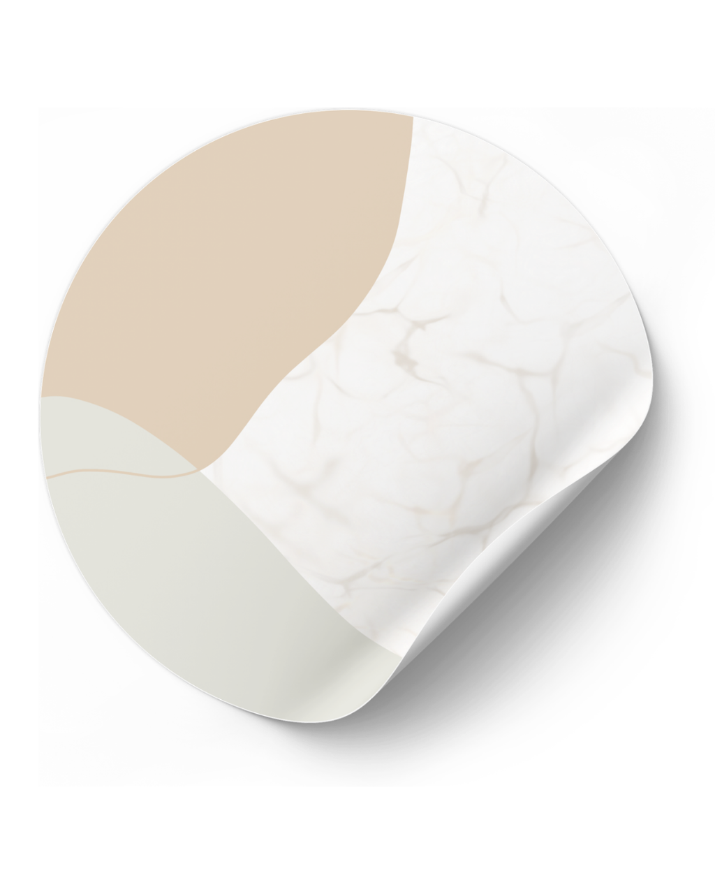 Stickerset Marmermix - set van 50 stuks