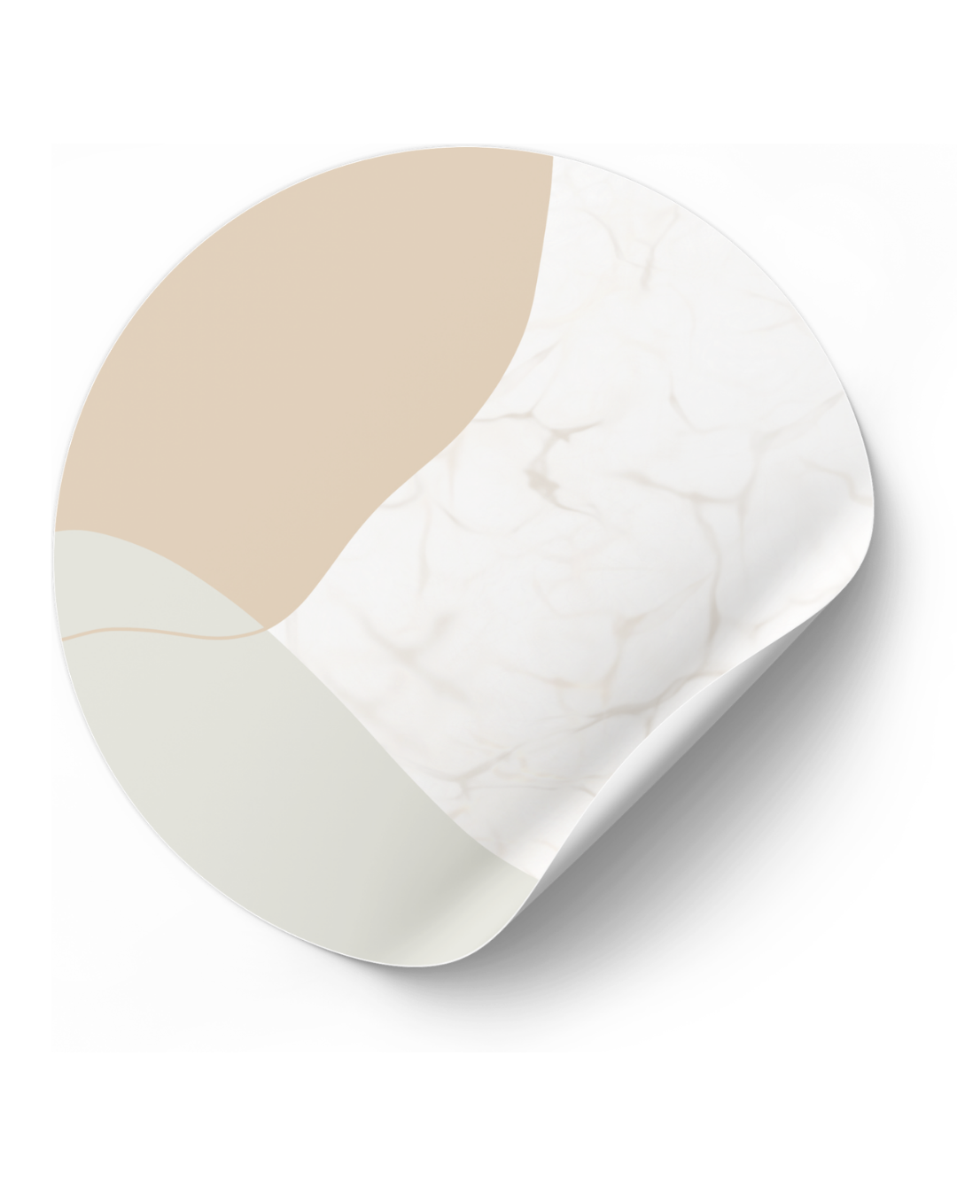 Stickerset Marmermix - set van 50 stuks