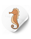 Stickerset Zeepaard - set van 50 stuks